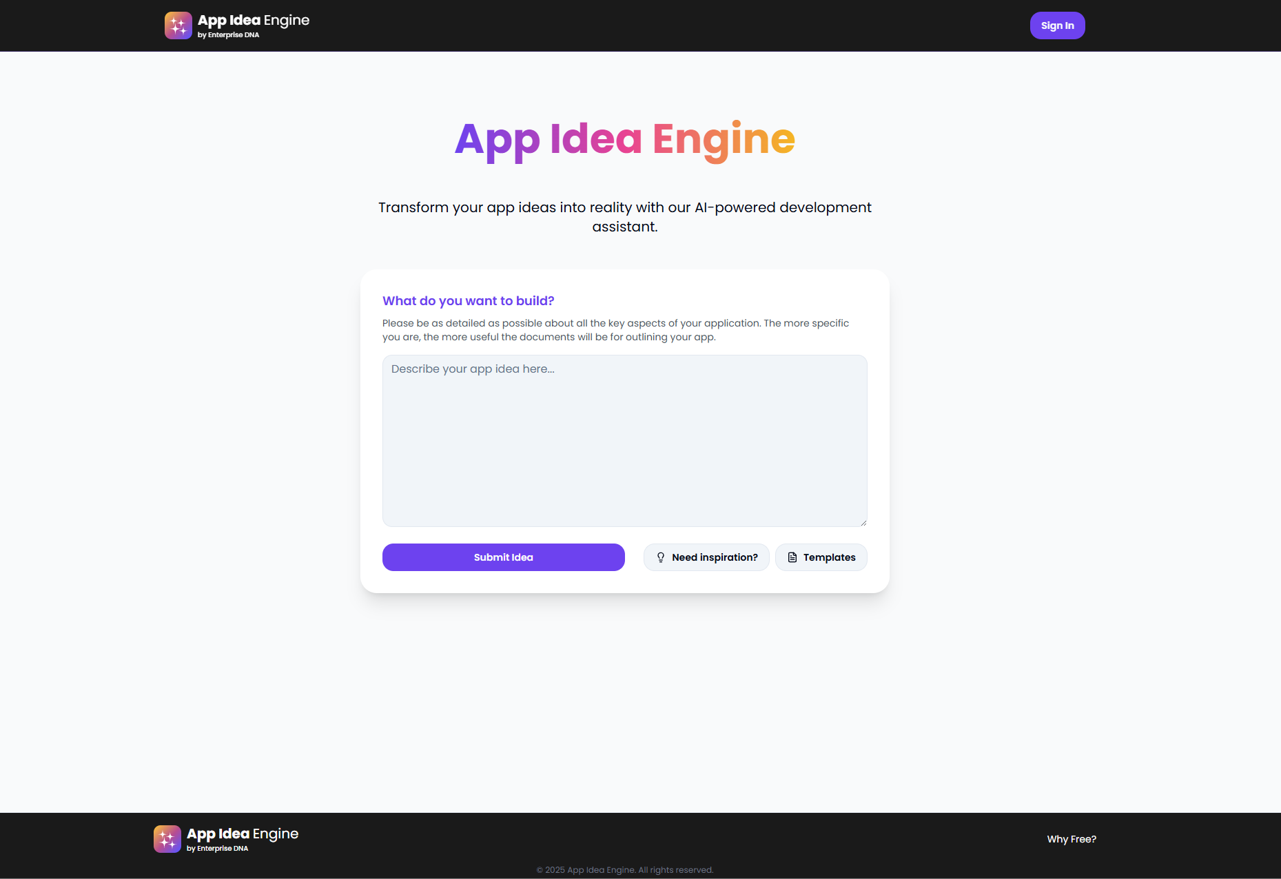 App Idea Engine